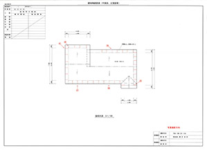 建物屋根伏図